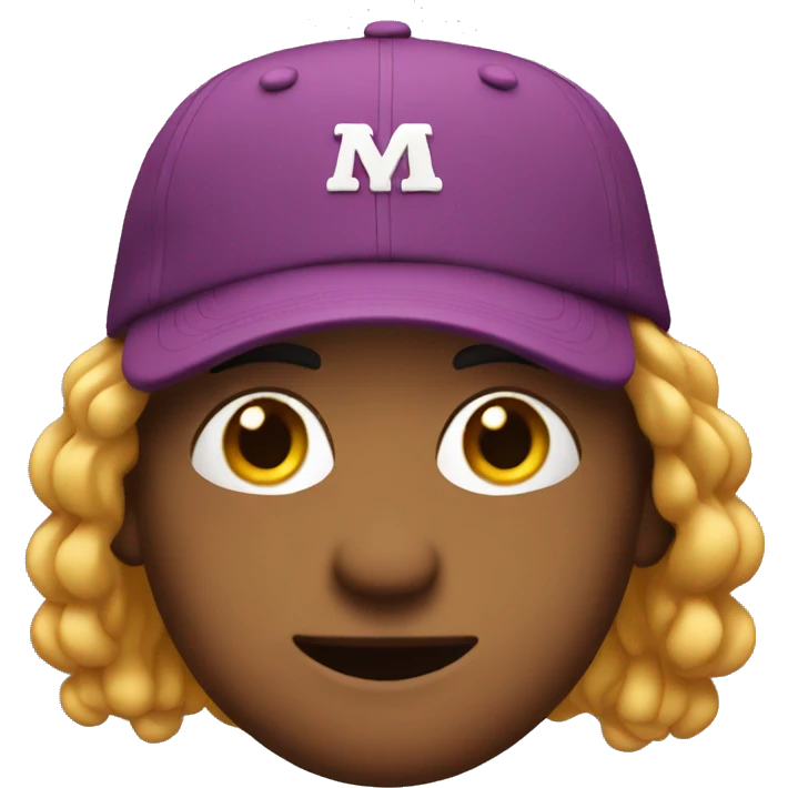 Me wearing a cap emoji
