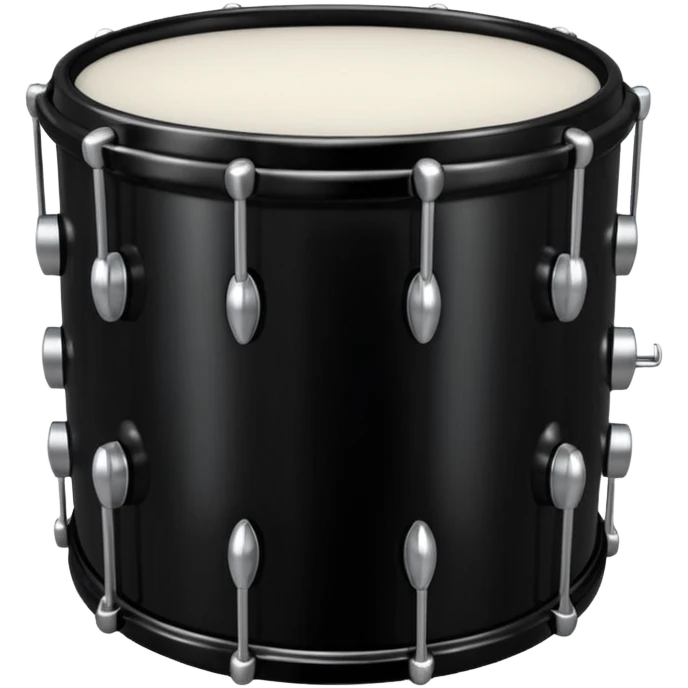 Decorative Drum black  emoji