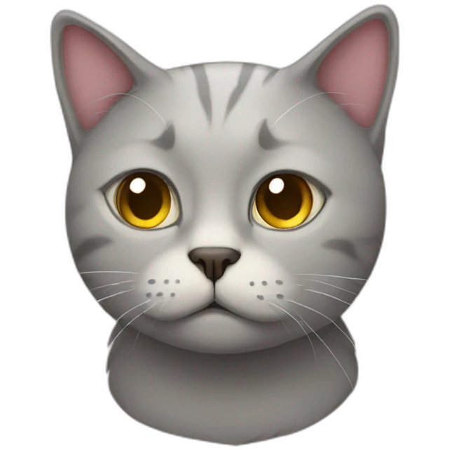 Depression cat emoji