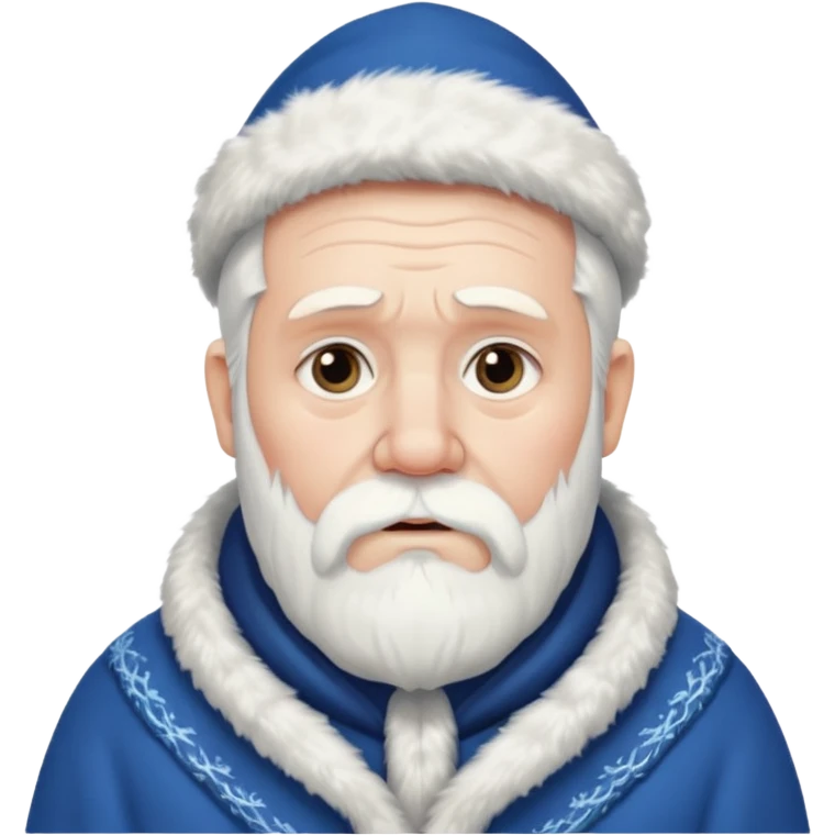 Father Frost SAD emoji