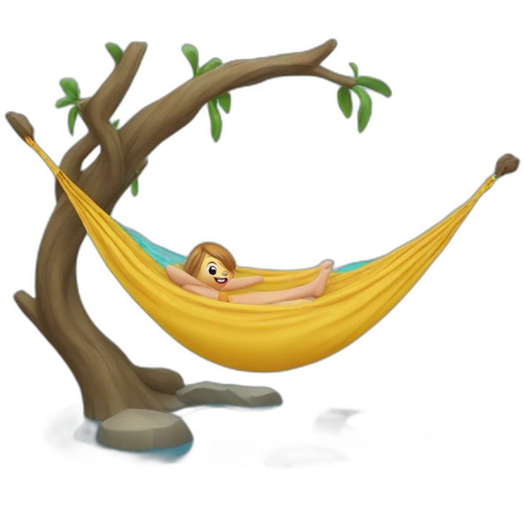 hamac in water emoji