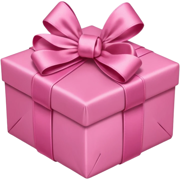 pink present with pink bow emoji