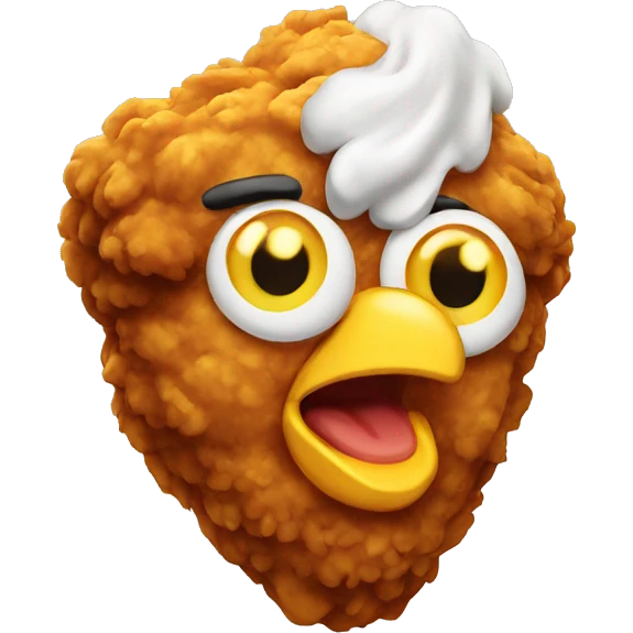 fried chicken emoji