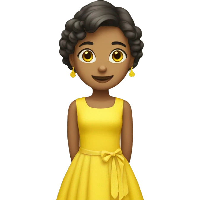 dus lipa yellow dress emoji