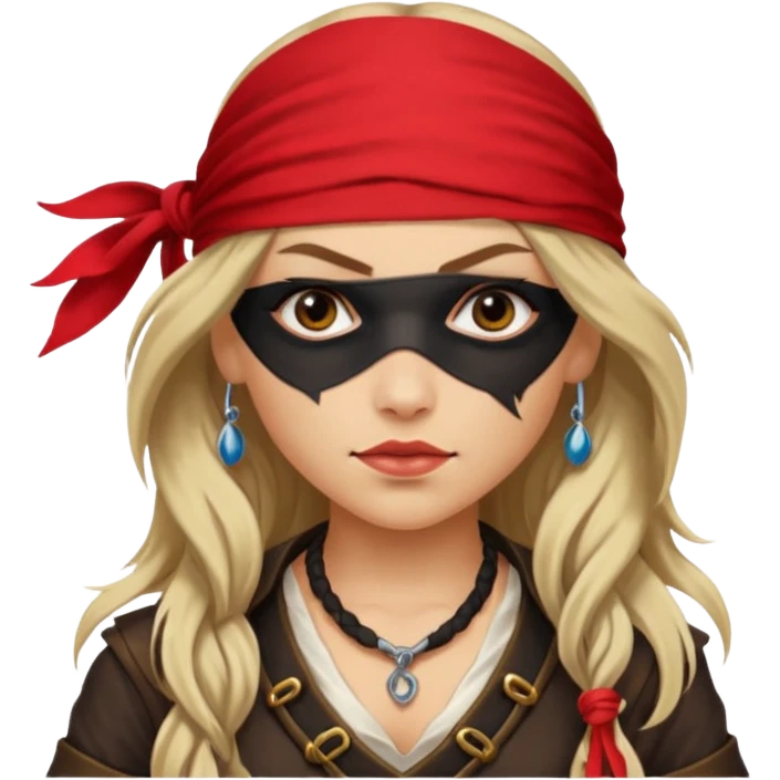 Une Princesse Pirates rebelles et t belle emoji