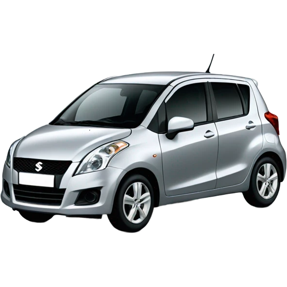 Suzuki splash car argent color with city pack skirt  emoji