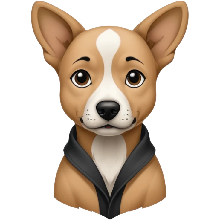 dog with lot of tattoos emoji