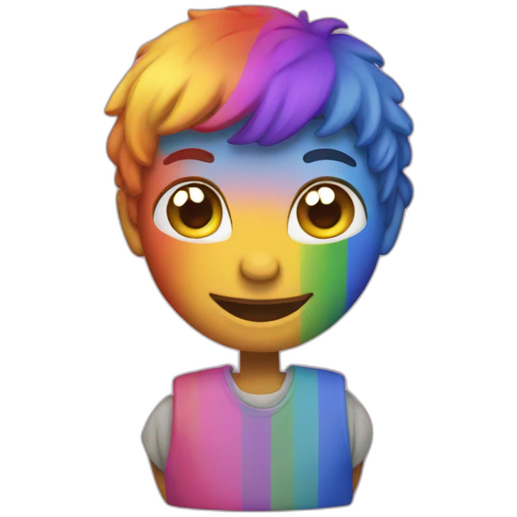 Gay pride emoji