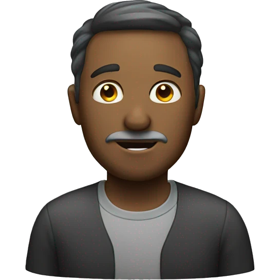 a man who is talking dialogue emoji
