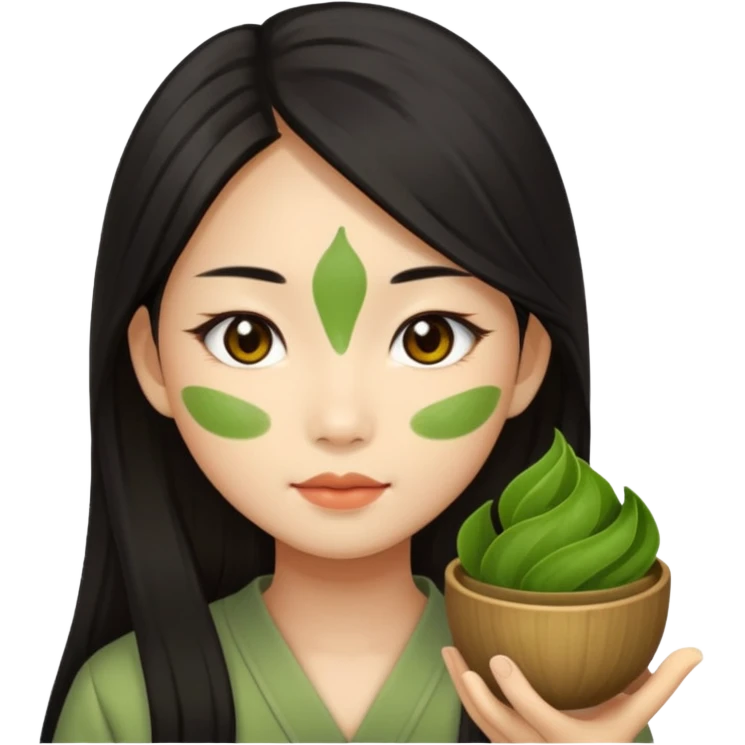 Matcha girl emoji