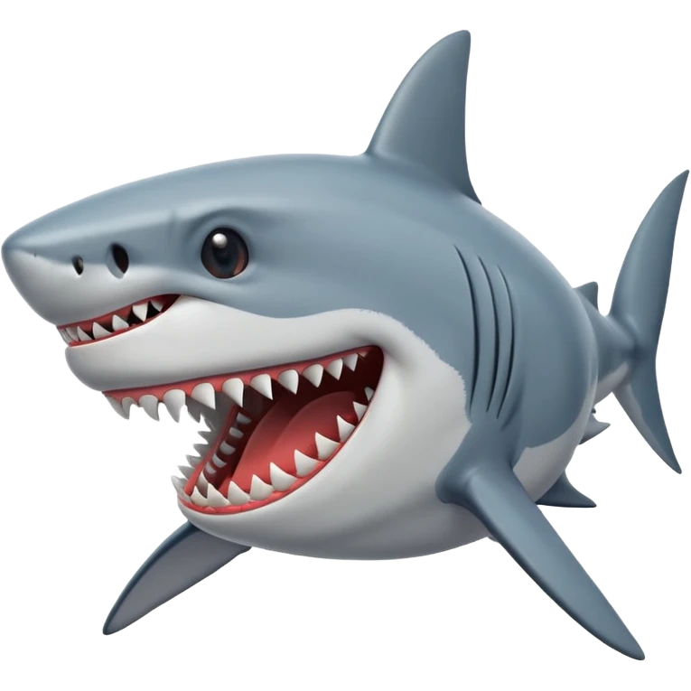 laughing shark emoji