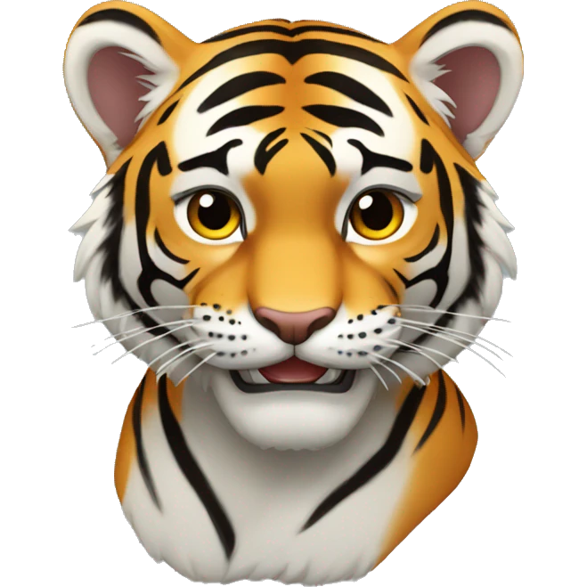 Tigre complet du corps emoji