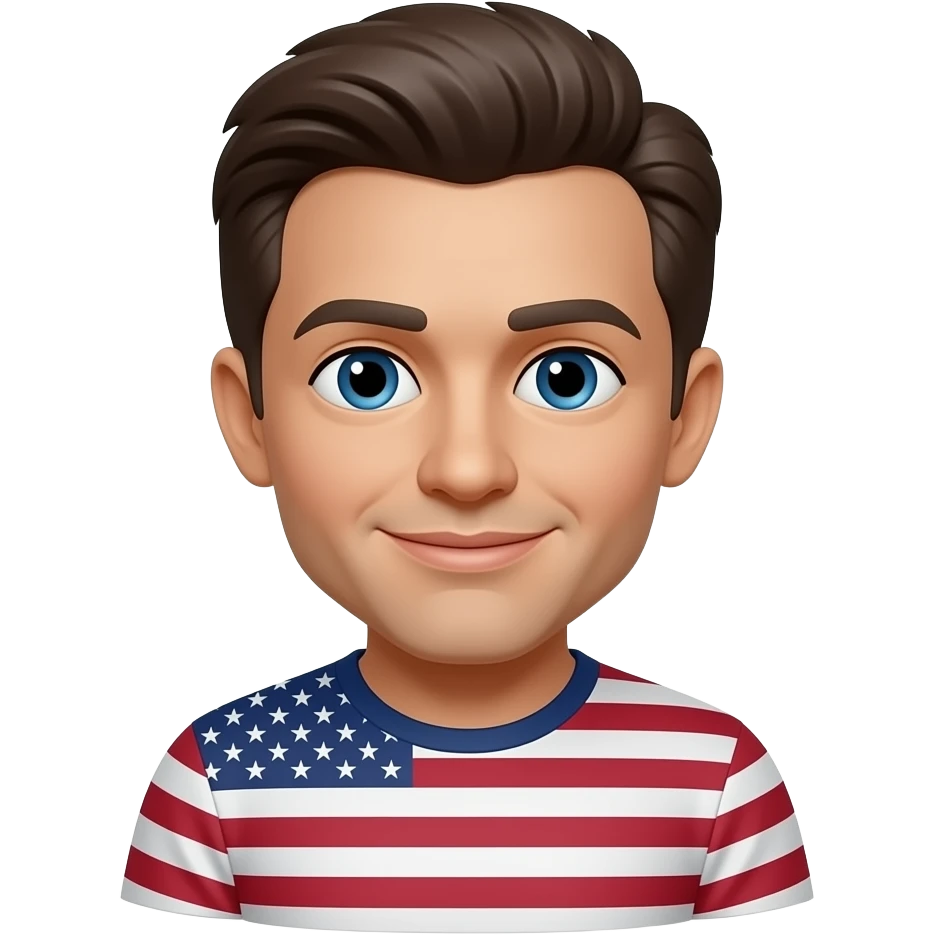 Person with the US flag emoji