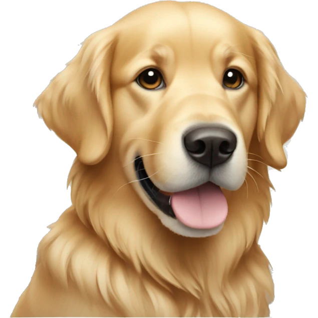 golden retriever emoji