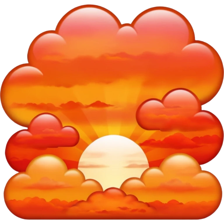 Sunset emoji