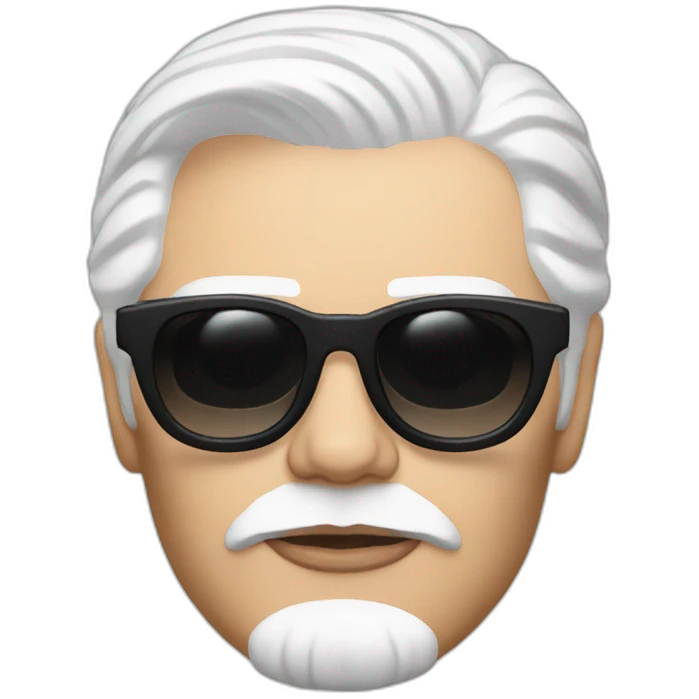 karl lagerfeld emoji