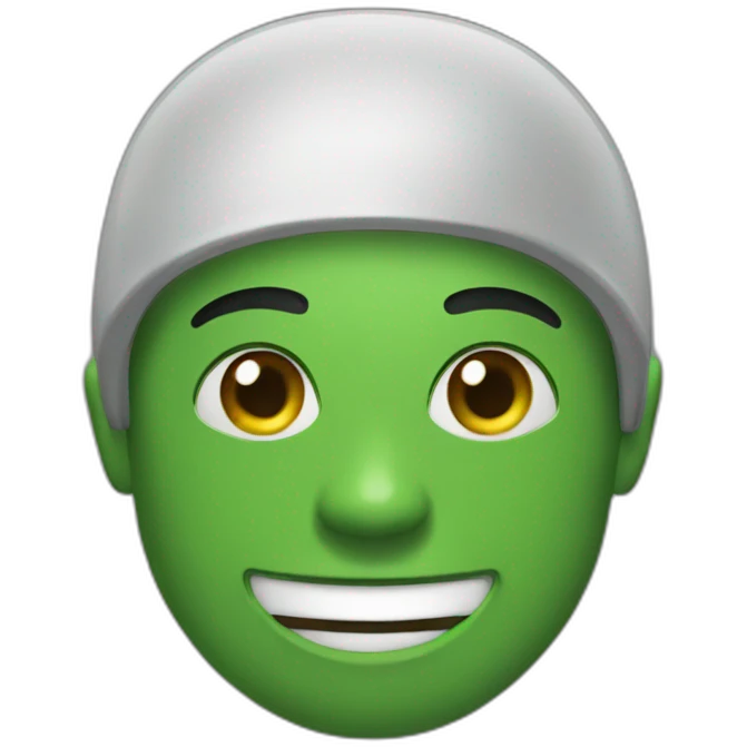 Pic vert emoji