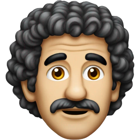 Uomo stanco che zappa la terra emoji