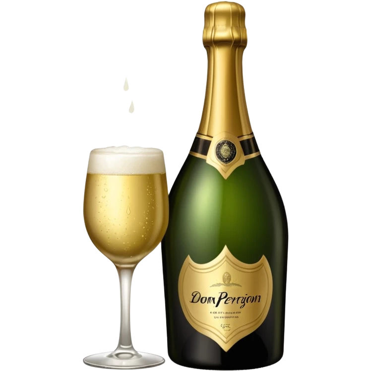 A dom perignon champange emoji