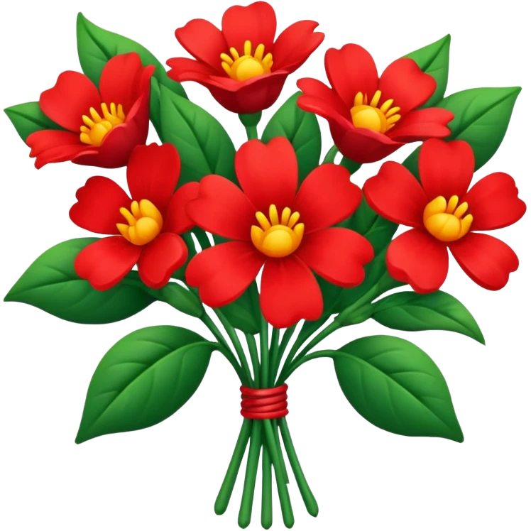 bouquet of kokina flowers emoji