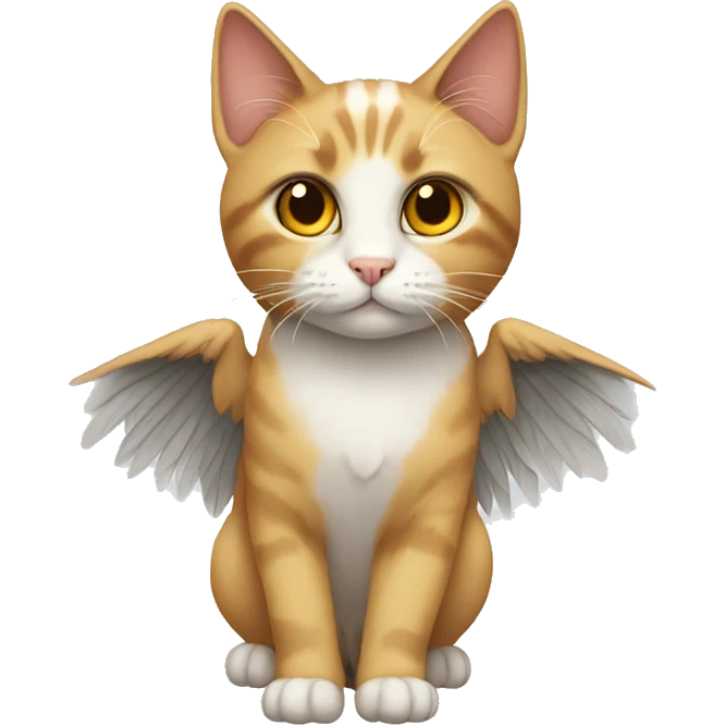 Cat with wings emoji