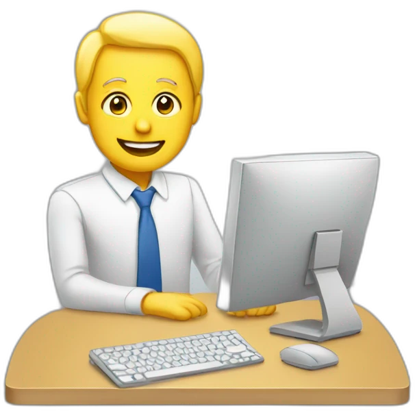 sales with computer emoji