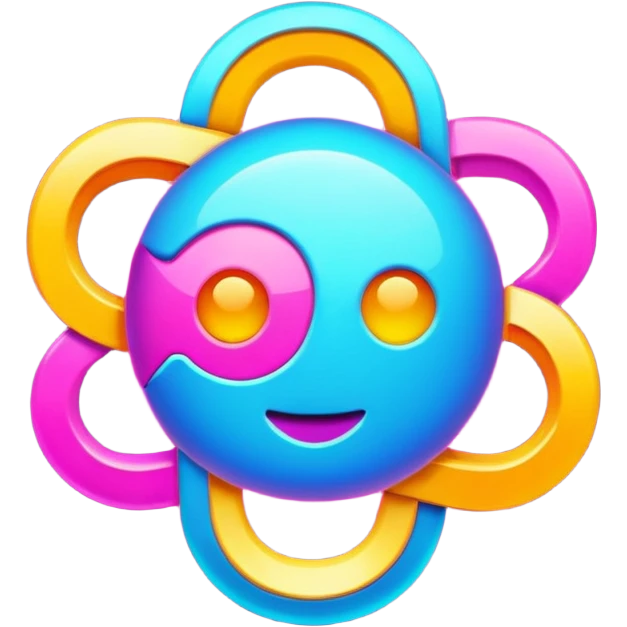 I need a slack emoji that ilustrates Artificial Intelligence (AI)

Make it animated and as large as possible 

I need to flag pull requests and messages that are generated with AI for colleagues to know that they need to pay attention emoji
