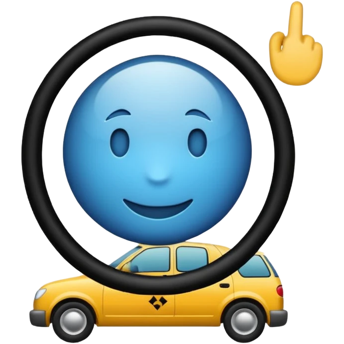 creaza emblema pentru concursul de circulație rutieră emoji