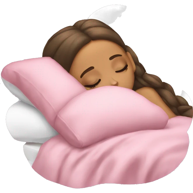 Ariana Grande sleeping emoji