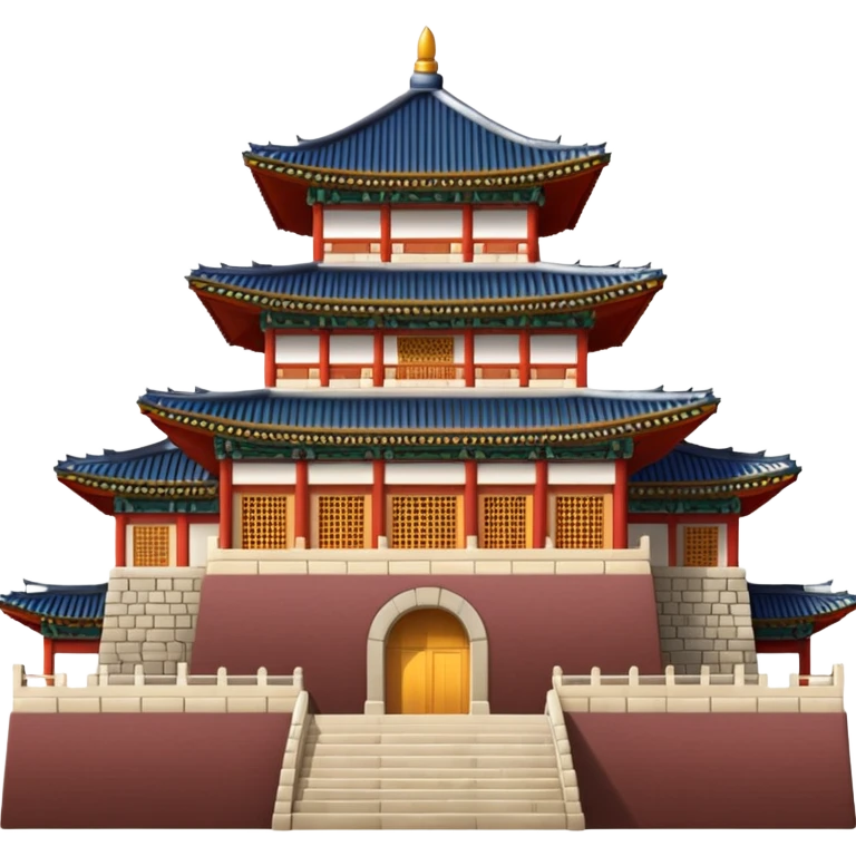 South Korea 
Gyeongbokgung Palace castle emoji