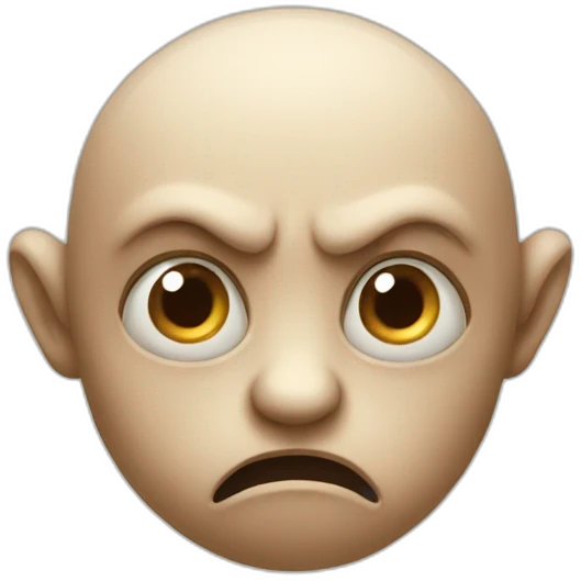 homunculus thinking emoji