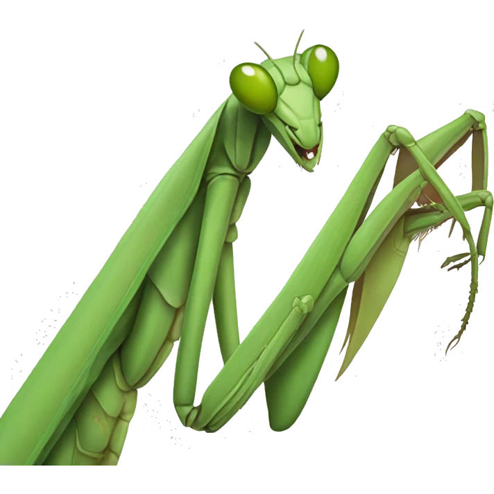 Praying mantis emoji