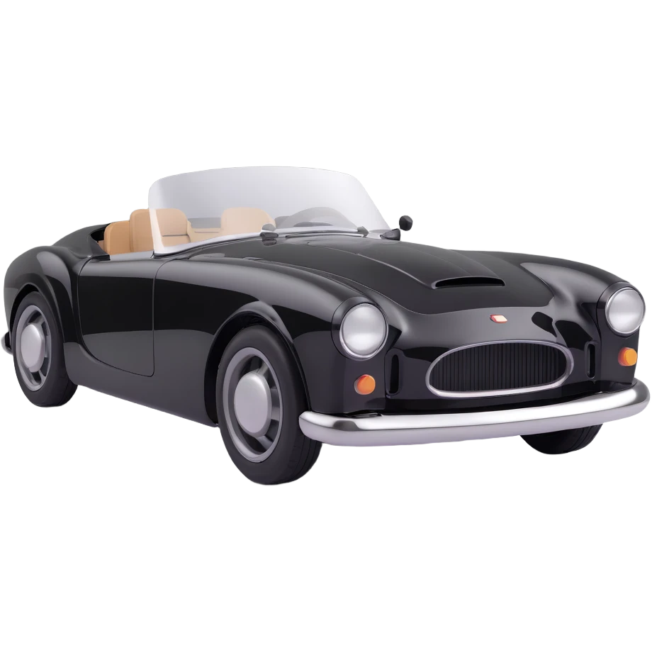 modern and clean glossy black car with a light gray or transparent curved film floating partially above and partially attached to the car, film has a subtle reflective edge, part of the film is still unrolled emoji