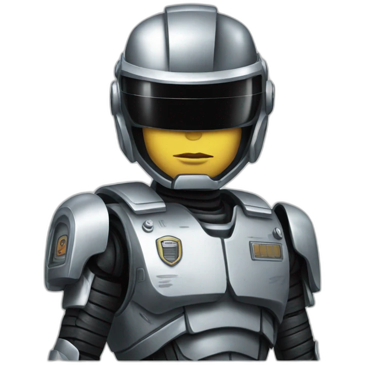 Robocop vintage  emoji
