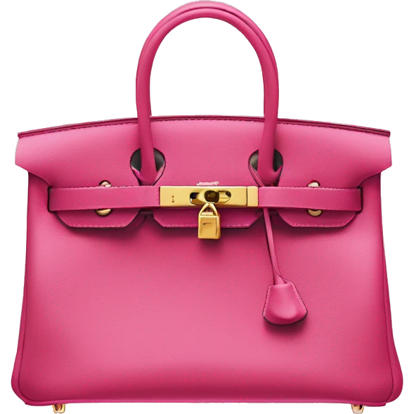 hermes birkin rose emoji