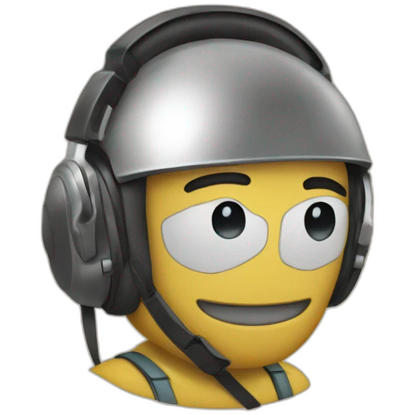 moaï casque musique emoji