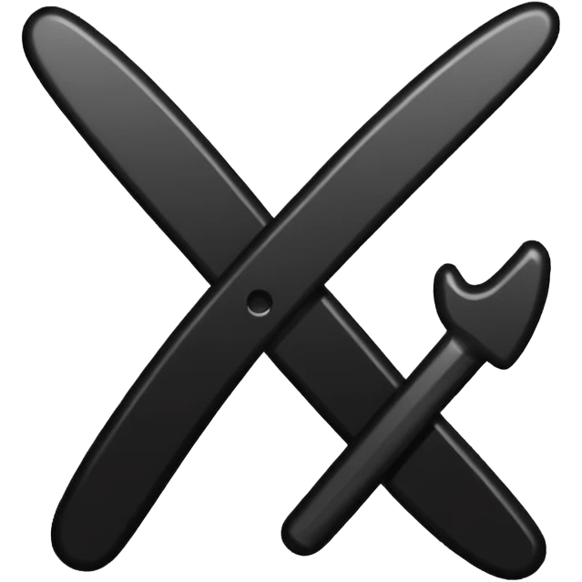 Check mark tik black colour  emoji