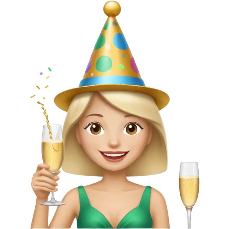 emoji of party emoji