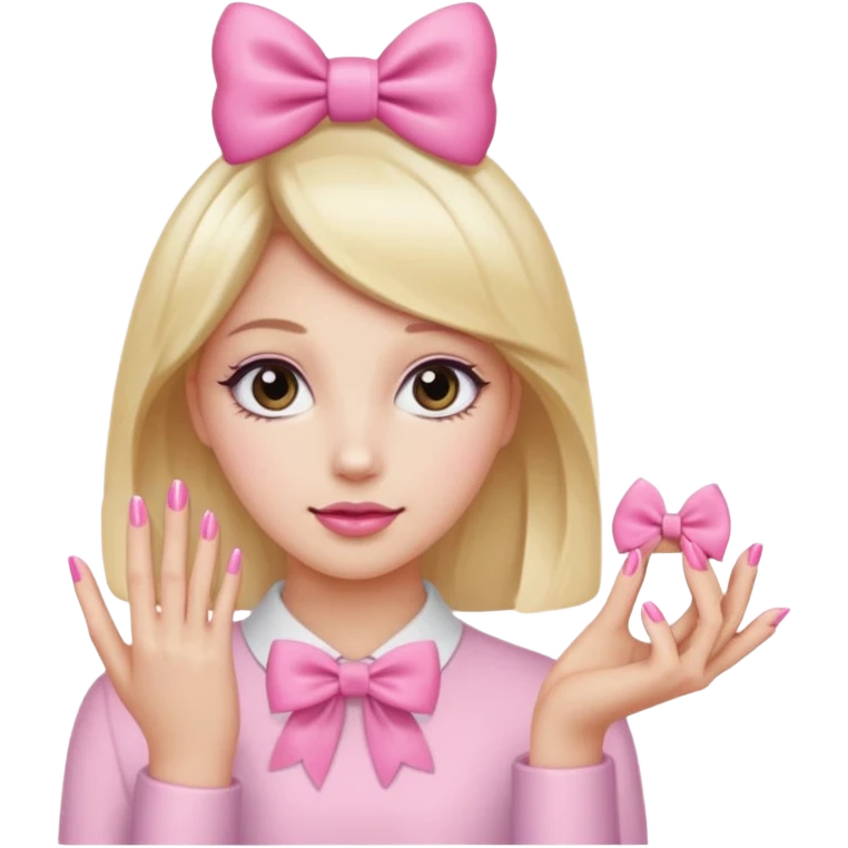 👩🏻‍🦱🎀💅🏻 emoji