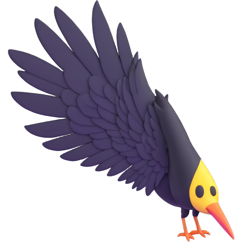 bird wing emoji