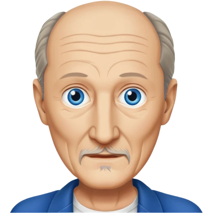 Robert Englund with blue eyes emoji