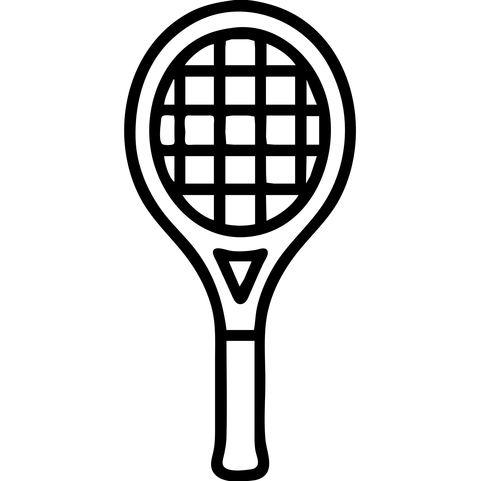 tennis racket icon outline black emoji