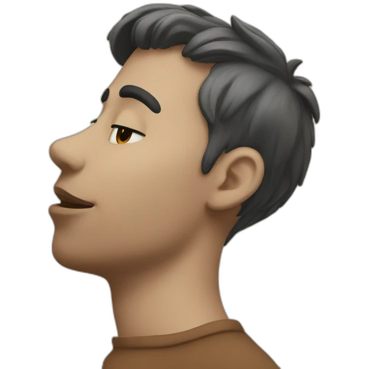 Neck kiss emoji