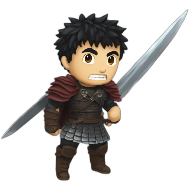 berserk guts détaillé emoji