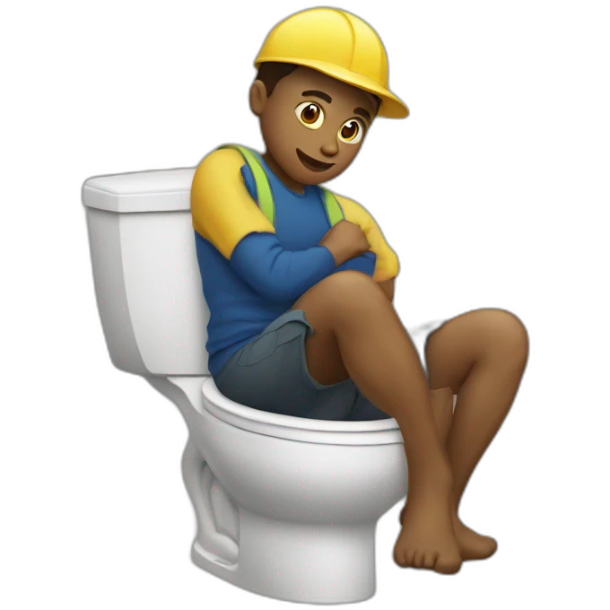 Garçon en train de pisser emoji