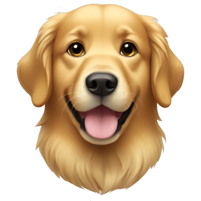 Golden retriever  emoji