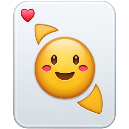 Uni reverse card emoji