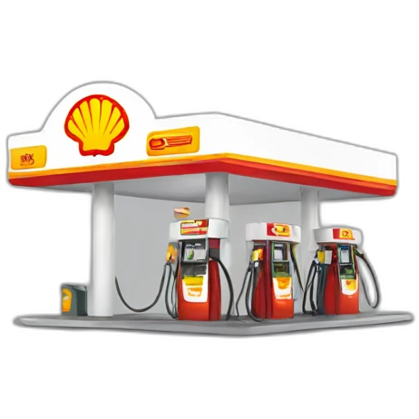 Shell fuel station emoji