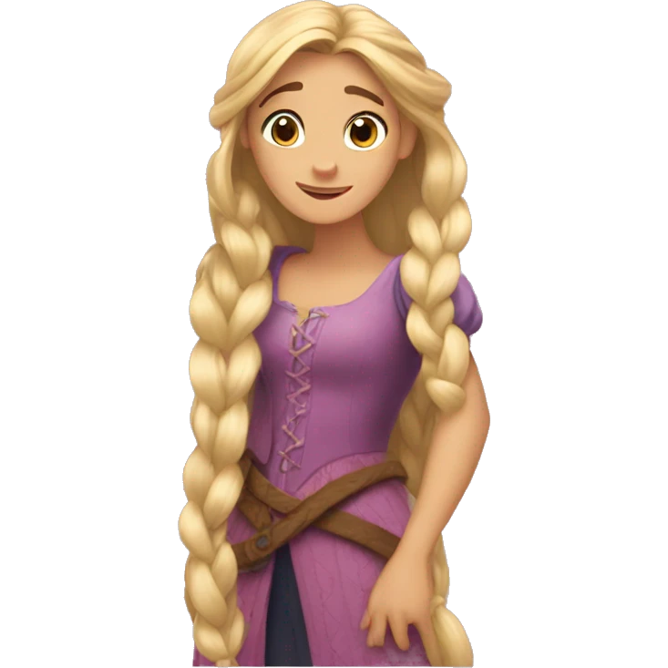 Rapunzel emoji