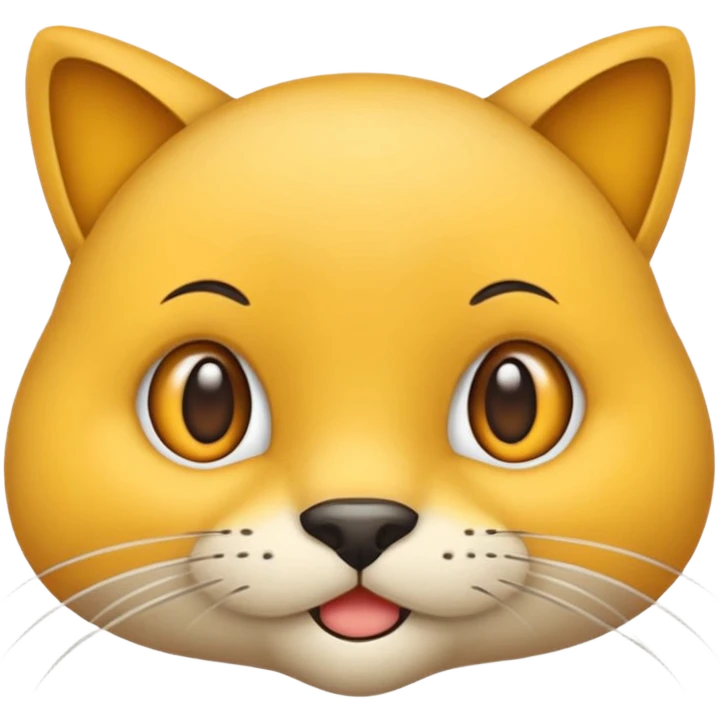 Нарисуй мем про кота с шляпой с тростью emoji
